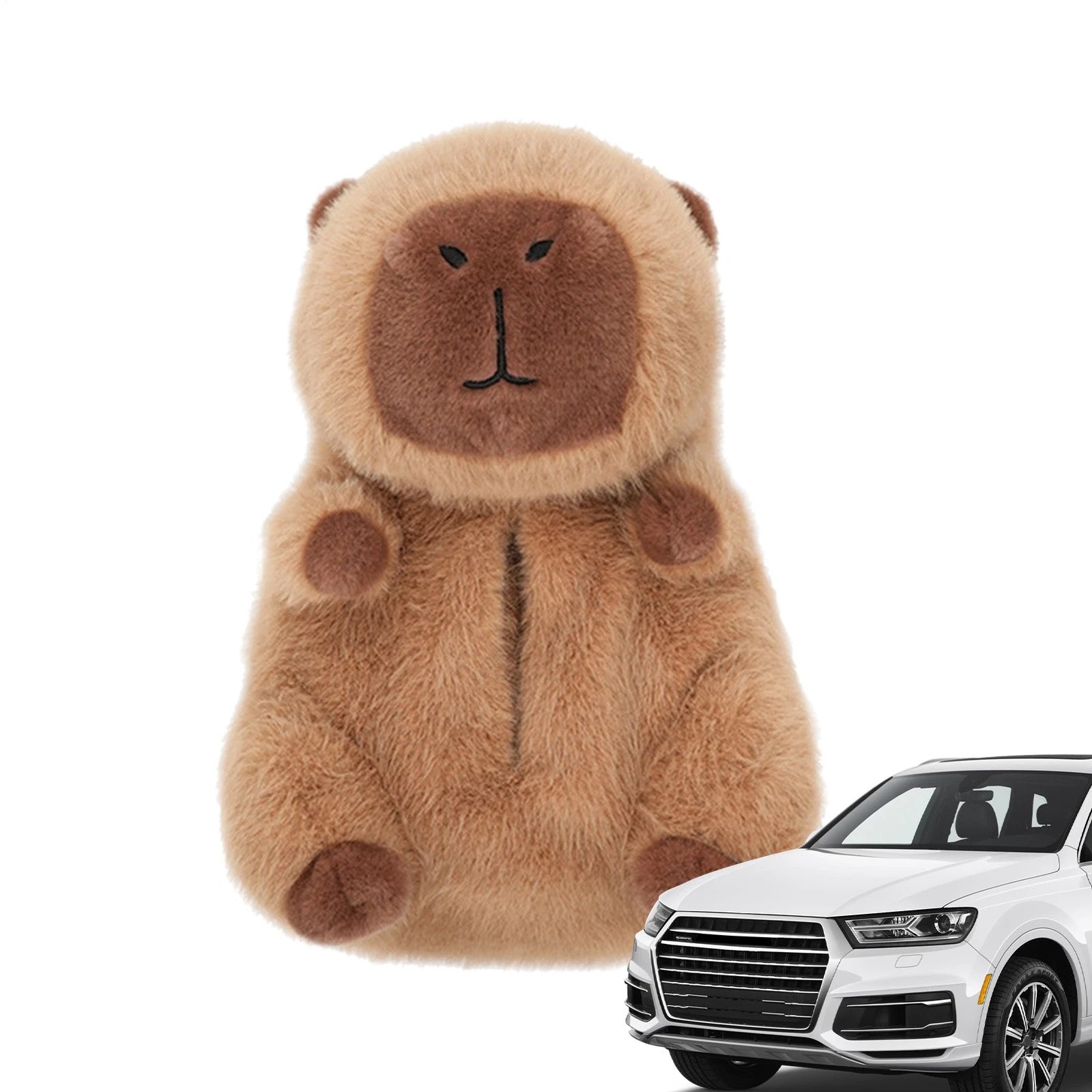 Plush Tissue Box for Car Zippered Cartoon Capybara Tissue Box for Automobile | eBay