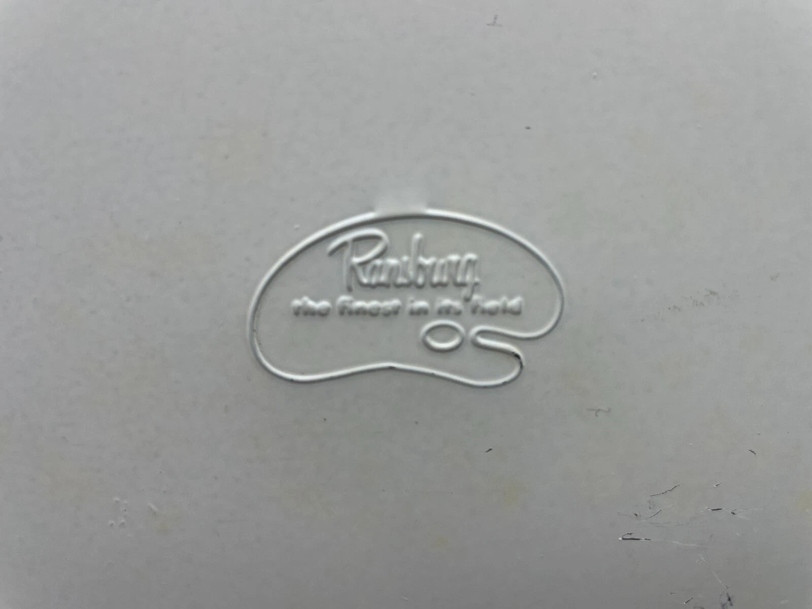 Vintage Ransburg 1950s Retro Hand Painted White and Gold Metal Tissue Box | eBay