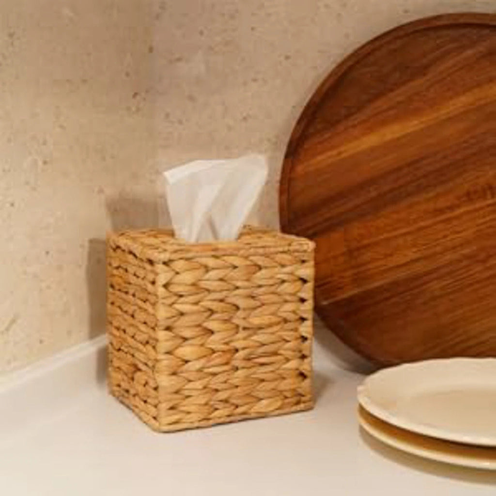Rectangular Woven Tissue Box Decorative Seagrass Wicker Woven Tissue Box Holder | eBay