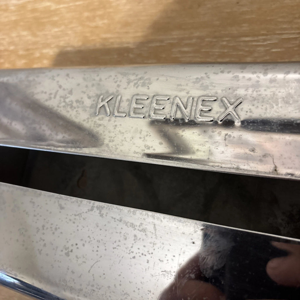 Vintage Retro Kleenex Tissue Dispenser Metal Box Holder Wall Mount - opens | eBay