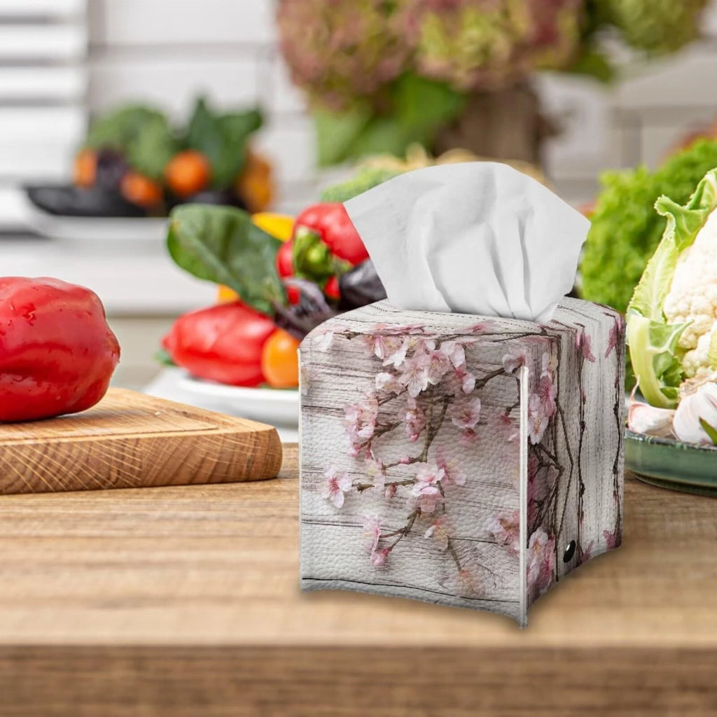 Tissue Box Covers, Floral Pink Tissue Holder Leather Covers for Bathroom Home | eBay