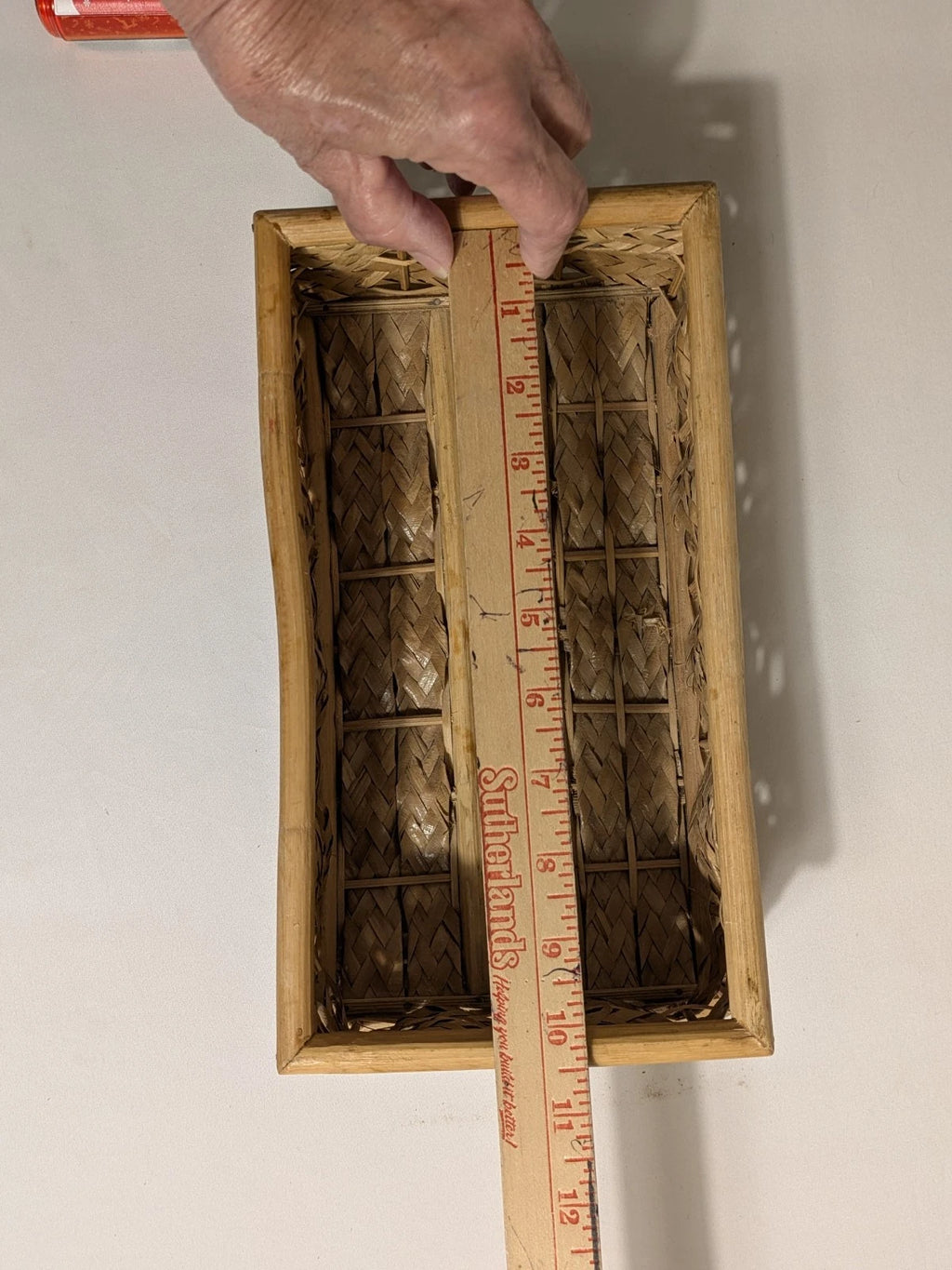 Wicker Rattan Bamboo Natural Tissue Box Cover Coastal Boho Rectangular Vintage | eBay