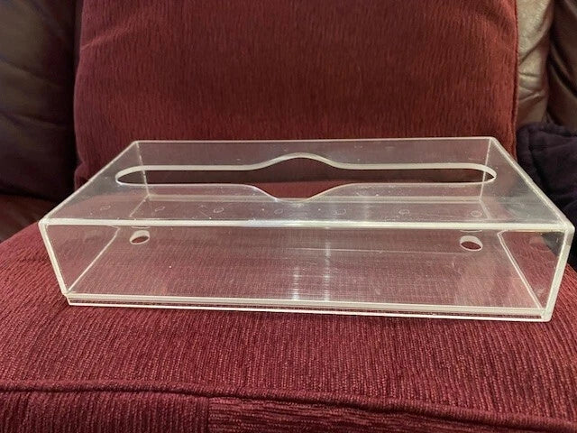 Acrylic Tissue Box clear 5”W X 10”L X 2” | eBay